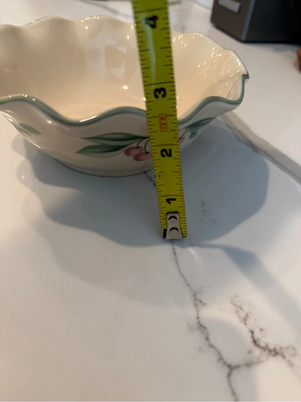 Pfaltzgraff Garden Party also known Garden Impressions, Fluted Dessert bowl RARE